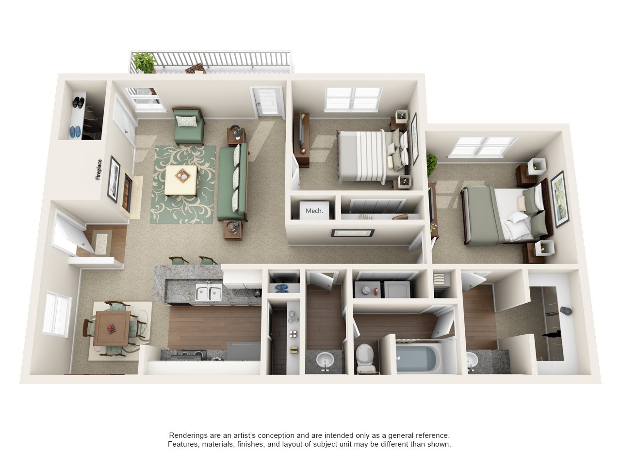 The 1800 at Barrett Lakes, Kennesaw (see pics &amp; AVAIL)