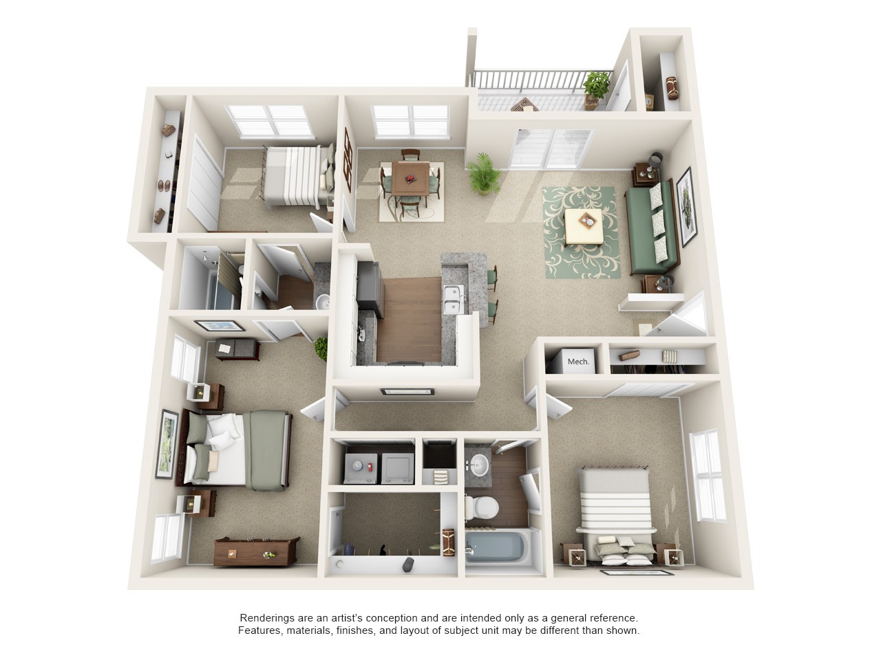 The 1800 at Barrett Lakes, Kennesaw (see pics &amp; AVAIL)